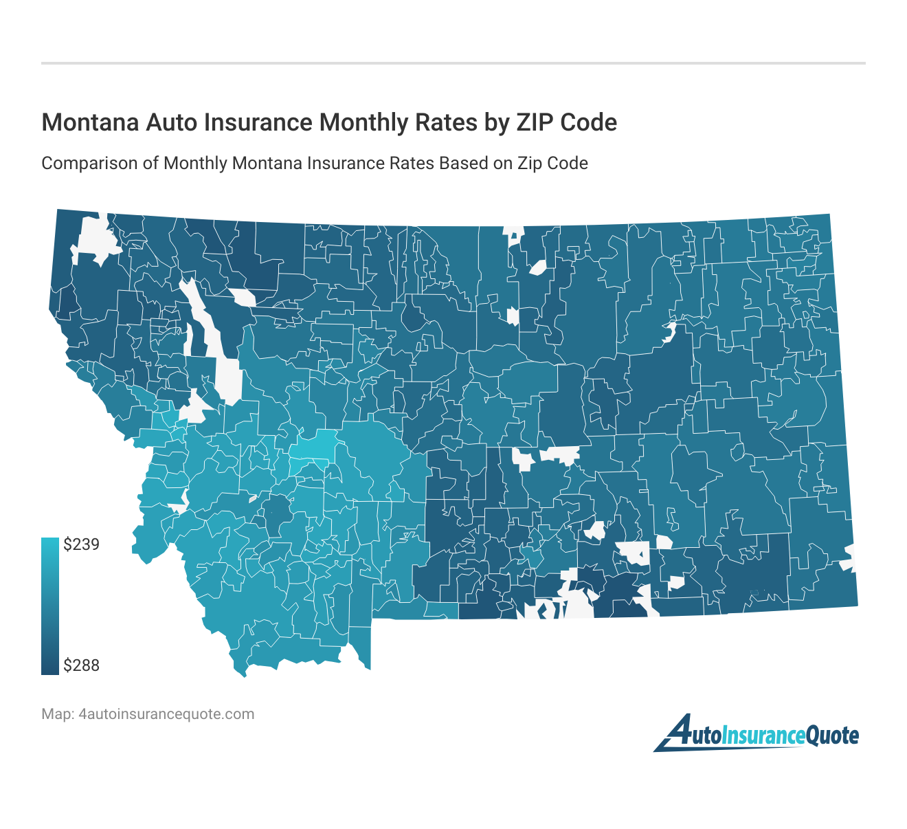 Montana Auto Insurance Monthly Rates by ZIP Code Montana Auto Insurance Monthly Rates by ZIP Code
